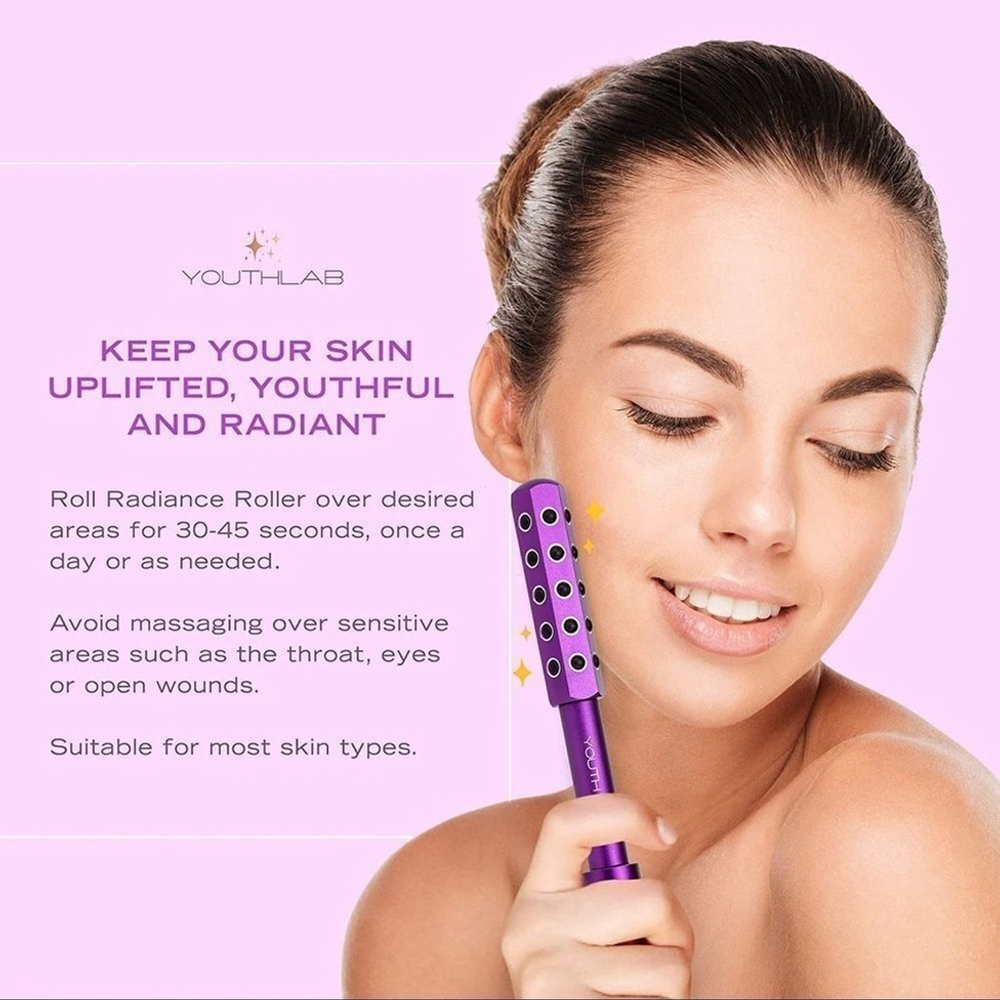 YOUTHLAB Radiance Roller - Germanium Stone Uplifting Face Massager